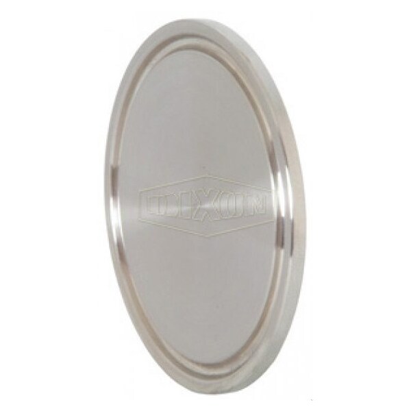 Dixon Solid End Cap, 4 in, 316L SS, Domestic 16AMV-R400 - main